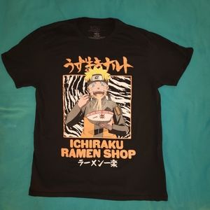 Two Naruto Shippuden Ichiraku Ramen Shop, men's L (42/44) T-shirts